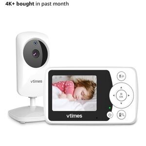 White Video Baby Monitor